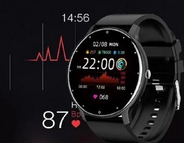 SMARTWATCH zegarek SMARTBAND do IPHONE HUAWEI PULSOMETR KROKOMIERZ AMOLED