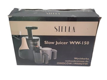 WYCISKARKA SOKOWIRÓWKA STELLA MODEL WW-150 ZESTAW