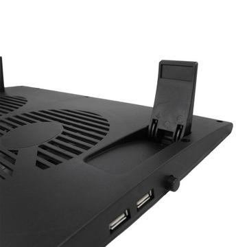 БЕСШУМНАЯ ОХЛАЖДАЮЩАЯ ПОДСТАВКА ДЛЯ НОУТБУКА 15,4-17,3 ДЛЯ КОЛЕНА ДЛЯ КРОВАТИ