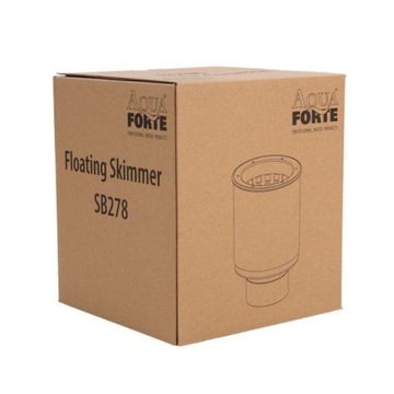 Плавающий гравитационный скиммер Aqua Forte Ø190 мм с