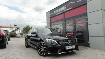 Mercedes Klasa C W205 Kombi 220 BlueTEC 170KM 2017 Mercedes-Benz Klasa C GWARANCJA Zarejestrowany...