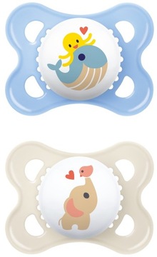 MAM BABY SMOCZEK START SILKY 2-6 TOGETHER BOY 2SZT