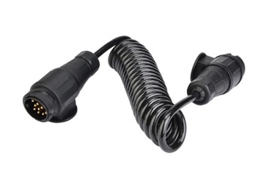 УДЛИНИТЕЛЬ 13-контактный СПИРАЛЬНЫЙ УДЛИНИТЕЛЬНЫЙ КАБЕЛЬ 50 см РАБОЧАЯ ДЛИНА 1,8-2 м