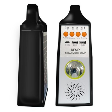 Солнечная лампа для кемпинга 5 Вт 6500 К