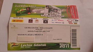 LECHIA GDAŃSK - WISŁA KRAKÓW 08-05-2011