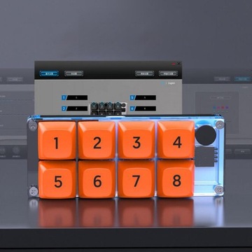 Программирование клавиатуры Macro Pad Эргономичный дизайн с USB-кабелем o