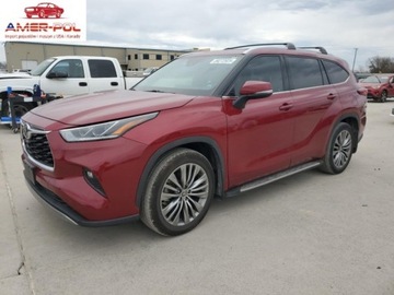 Toyota Highlander III 2022 Toyota Highlander Platinum 2022 3.5l 3.5 Benzyna 295KM