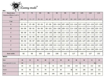 Biustonosz Koronkowy Miękki Lanny Mode Anabel, 85F
