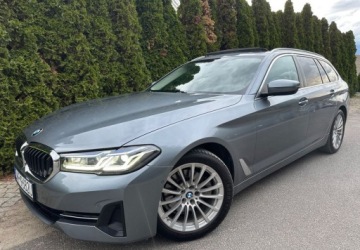 BMW Seria 5 G30-G31 Touring Facelifting 2.0 520d 190KM 2021 BMW Seria 5 BMW Seria 5 520d Luxury Line sport 2.0 Diesel 190KM