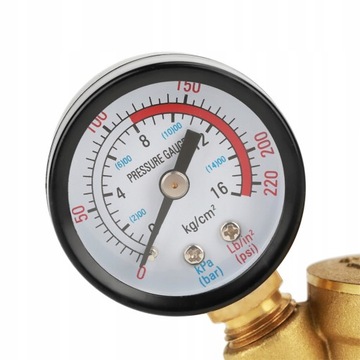 РЕДУКТОР ДАВЛЕНИЯ ВОДЫ С МАНОМЕТРОМ 17мм РЕГУЛЯТОР DN25