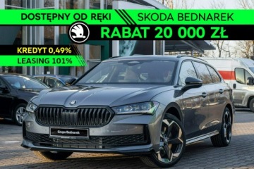 Skoda Superb IV Kombi 2.0 TDI 193KM 2026 Škoda Superb Skoda Superb Combi Sportline 2.0 TDI