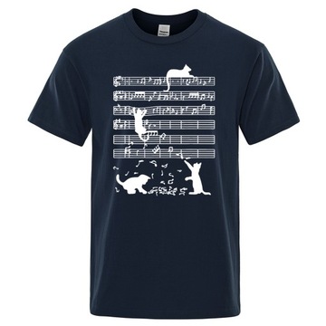 Męski t-shirt bawełna sportowa Bawełniana koszulka