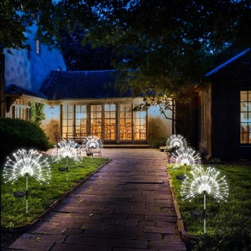 2X СОЛНЕЧНАЯ ЛАМПА ДЛЯ САДА УКРАШЕНИЕ ОДУВШИНКИ 150 LED