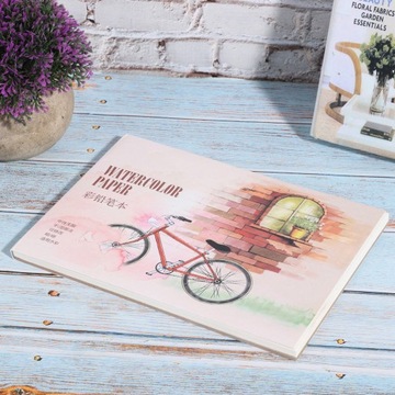 2 книги, портативная акварельная бумага размером 8,3 x 6,1 дюйма C1