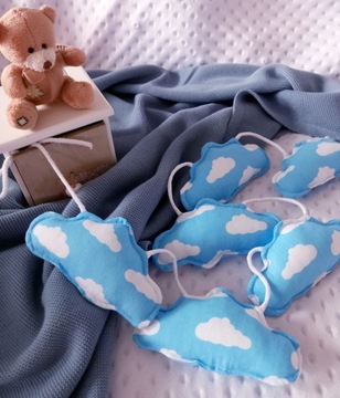 ГИРЛАНДИЯ, подвеска ОБЛАКО, 3D декор, LAYETTE