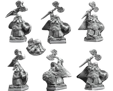 Scibor 28FM0411 Figurka Dwarf Lord Ranrik 28mm 24H