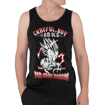 TANK TOP DRAGONBALL I AM OLD FOR GOOD REASON