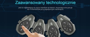 ПОЛЬСКИЕ КОМАНДЫ 1 ШЛЕМ ИНТЕРКОМ ИНТЕРФОН ТУР F5