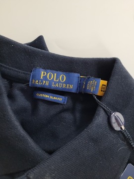 Polo Ralph Lauren Koszulka polo męska SOFT TOUCH CUSTOM SLIM FIT r. M (48)