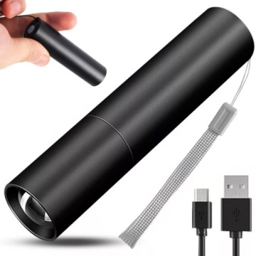 МОЩНЫЙ МАЛЕНЬКИЙ АККУМУЛЯТОРНЫЙ ФОНАРИК