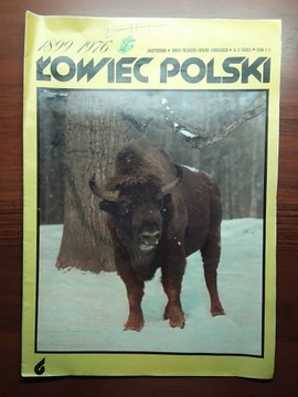 ŁOWIEC POLSKI Nr 6/1976 spis treści