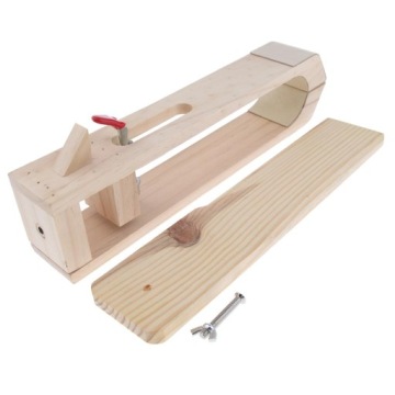 Зажим инструмент Деревянный зажим DIY Кожа вязание материалы Кожа