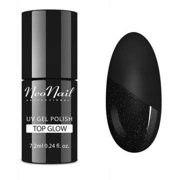 NeoNail LAKIER HYBRYDOWY 7241 Top Glow SILVER 7.2m
