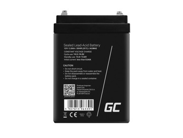 AGM42 GREENCELL battery AGM VRLA 12V 2.8Ah GREEN CELL AGM42