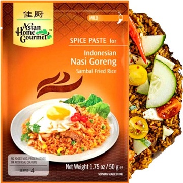 Pasta Do Indonezyjskiego Ryżu Nasi Goreng 50g AHG