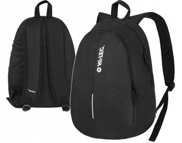 РЮКЗАК ГОРОДСКОЙ ШКОЛЬНЫЙ СПОРТИВНЫЙ ТУРИСТИЧЕСКИЙ HI-TEC HILO МУЖСКОЙ ЖЕНСКИЙ ЧЕРНЫЙ