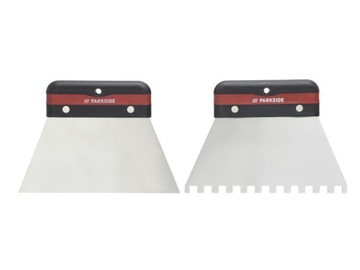 PARKSIDE ZESTAW SZPACHLA TRAPEZOWA I ZĘBATA 180mm