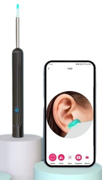 OTOSKOP BEZPRZEWODOWY SMART WIFI CLEANER CAM02NE7-OBŁĘDNE DOZNANIA WIZUALNE