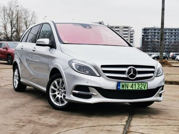 Mercedes Klasa B W246 Sports Tourer Facelifting 2.1 Electric Drive 179KM 2016 MERCEDES B Electric Drive 250 e, Bezwypadkowy, Przebieg 63857km