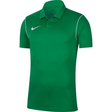 KOSZULKA NIKE POLO DRI FIT SPORTOWA TRENINGOWA KLASYCZNA ZIELONA R.L