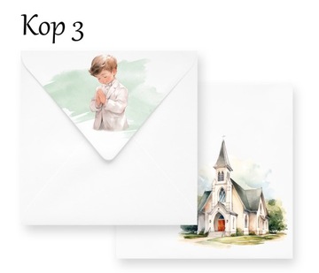 ПРИГЛАШЕНИЯ ДЛЯ ДЕВОЧКИ И МАЛЬЧИКА + ПЕЧАТНЫЙ КОНВЕРТ