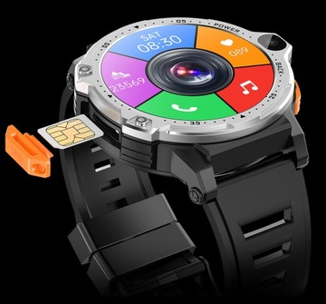 SMARTBAND SMARTWATCH ZEGAREK SPORTOWY OPASKA SPORTOWA AMOLED PL FIT SMS IOS