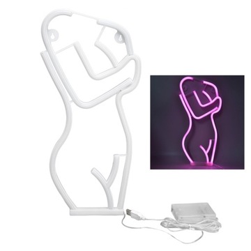 Neon LED Neon Sign Body Shape Art Wall