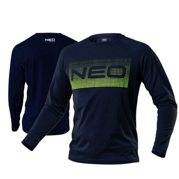 NEO T-SHIRT KOSZULKA ROBOCZA DŁUGI RĘKAW r. 3XL