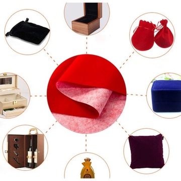 4 самоклеящихся листа-подложки Бархатный войлок Бархатный