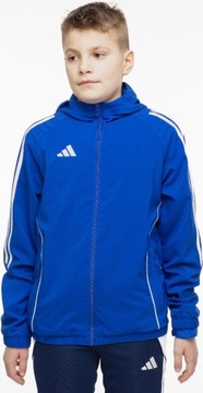 KURTKA DLA DZIECI ADIDAS TIRO 24 NIEBIESKA IM8794 r 140cm