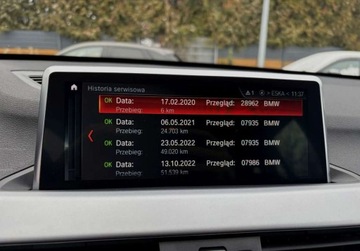 BMW X1 F48 2020 BMW X1 LIFT 2.0 D 150 KM NAVI gwarancja BEZWYPADKOWA automat Sdrive, zdjęcie 34