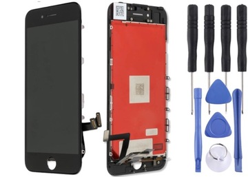 Wyświetlacz LCD Ekran Narzędzia do Apple iPhone 8 czarny