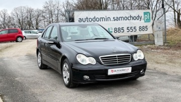 Mercedes Klasa C W203 Sedan W203 1.8 (C 180 Kompressor) 143KM 2005 Mercedes-Benz Klasa C Raty 1.8 benz Lpg Salon Polska Manual skora Klimat, zdjęcie 7