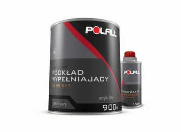Polfill podkład akrylowy wypełniający 0,9L J SZARY