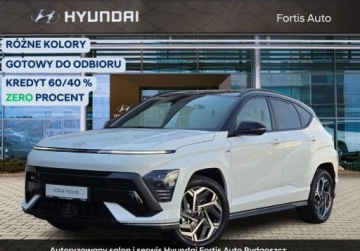 Hyundai Kona II 2025 Hyundai Kona Hyundai Kona 1.6 GDI HEV 129KM N-line 6DCT Kamery 360 Od r