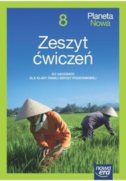 PLANETA NOWA - GEOGRAFIA SP8 - ZESZYT ĆWICZEŃ KLASA 8 NEON - NOWA ERA