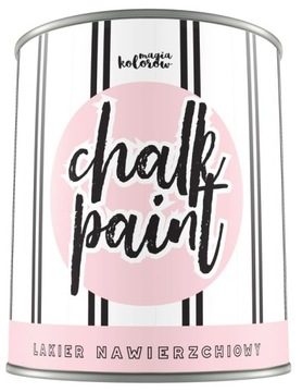 LAKIER NAWIERZCHNIOWY DO MEBLI CHALK PAINT 1L