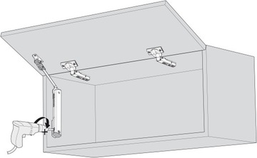 Подъемник BLUM Aventos Hk-Xs 20K1501T + КРЕПЛЕНИЯ