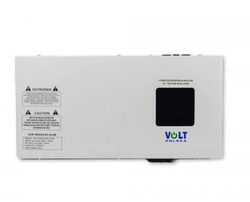STABILIZATOR NAPIĘCIA SIECIOWEGO PRĄDU AVR SLIM 3000VA WISZĄCY Agregat PIEC