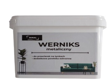 Werniks metaliczny MIRAL 1 l - kolor 